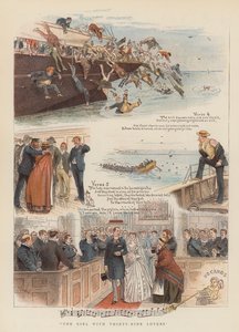 الفتاة ذات تسعة وثلاثين عشاق (chromolitho)